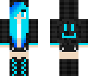 blue girl