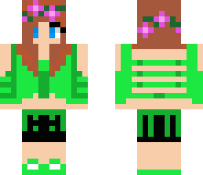 green girl