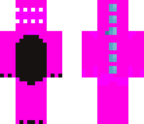pink and blue dino