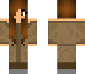 edit of villager girl