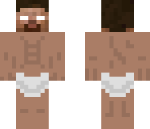 herobrine de cueca