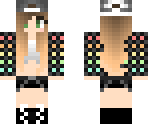 plaid hat girl