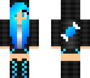 blue candy girl