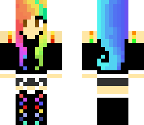 rainbow girl
