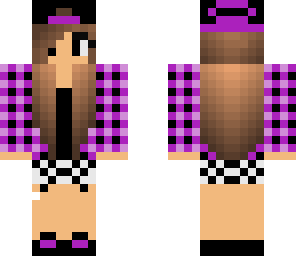purple skater girl