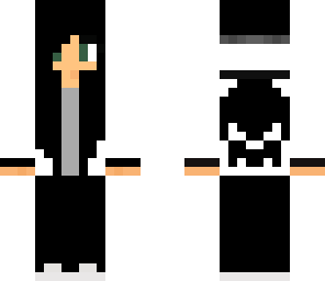 edit of skull girl