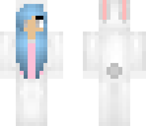 blue bunny girl