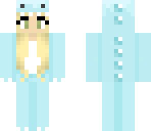 blue girl
