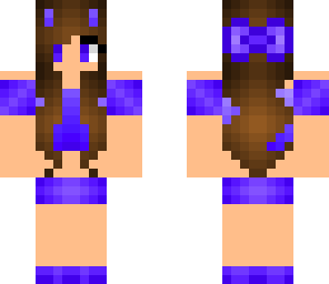 purple devil girl