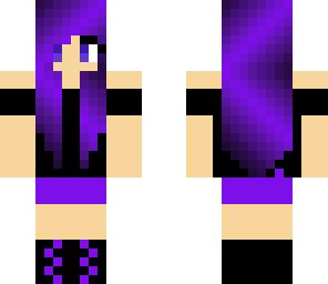purple girl