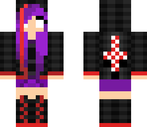 bloody herobrine girl