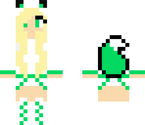 green panda