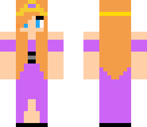 cute purple princess