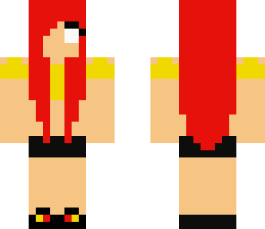 cool herobrine girl