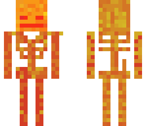 fire skeleton