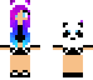 cute panda girl