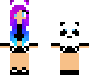 cute panda girl
