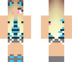 blue kitty skin