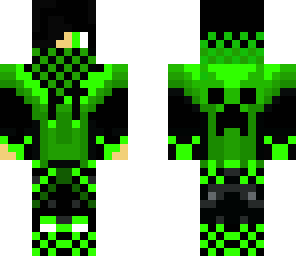 green hoodie