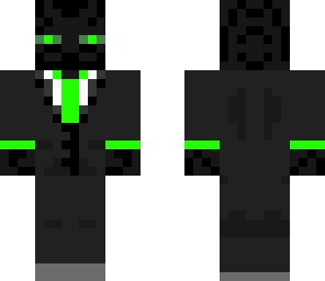 ender man in a suit