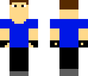 teen blue shirt