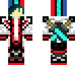 red or blue
