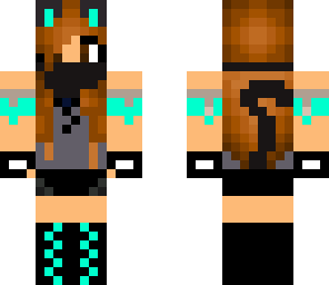 teal ninja kitty
