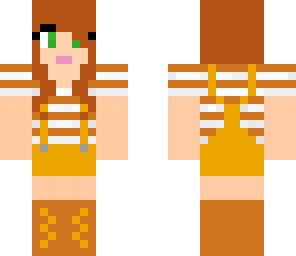 orange overalls