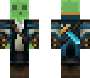 slime blue steampunk