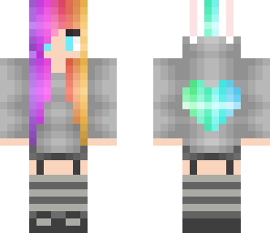 rainbow bunny