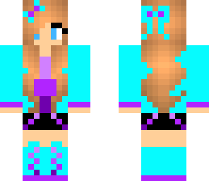 blue-purple teen