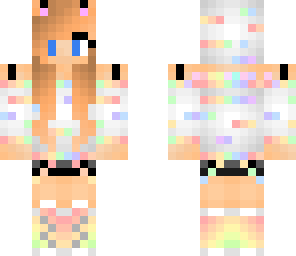color sweater girl