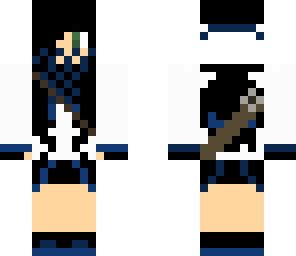 blue bandit girl