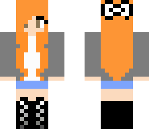 cute orange haired girl