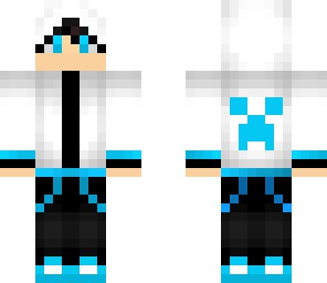 white hooded teen