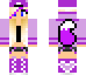 purple fox girl
