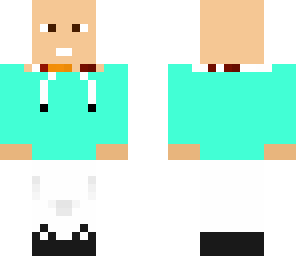 aqua hoddie man