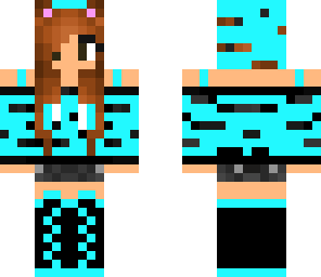 blue girl