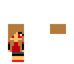 mini red girl