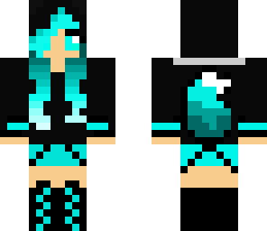 blue wolf girl 