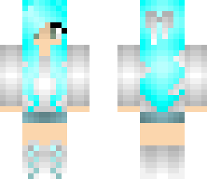 icy  haired girl