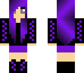 purple girl