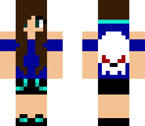 blue girl
