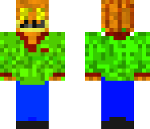 halloween pumpkin man