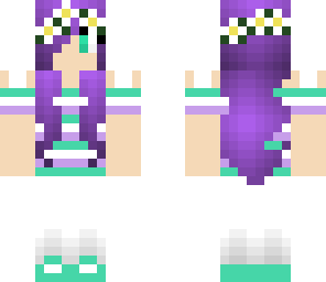 purple girl