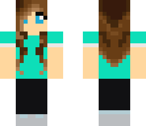 normal girl turquoise