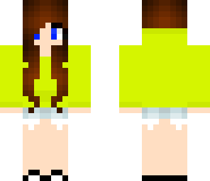 neon sweatshirt girl