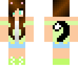 green girl
