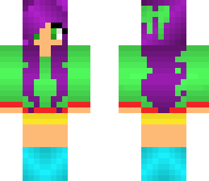 purple girl