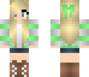 green stripe bow